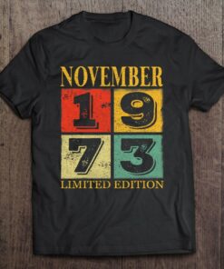 49 Years Old Awesome Since November 1973 49Th Birthday Gifts 1