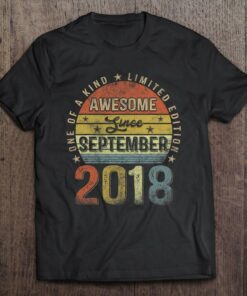 5 Years Old Gifts Awesome Since September 2018 5Th Birthday 1