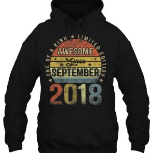 5 Years Old Gifts Awesome Since September 2018 5Th Birthday 3