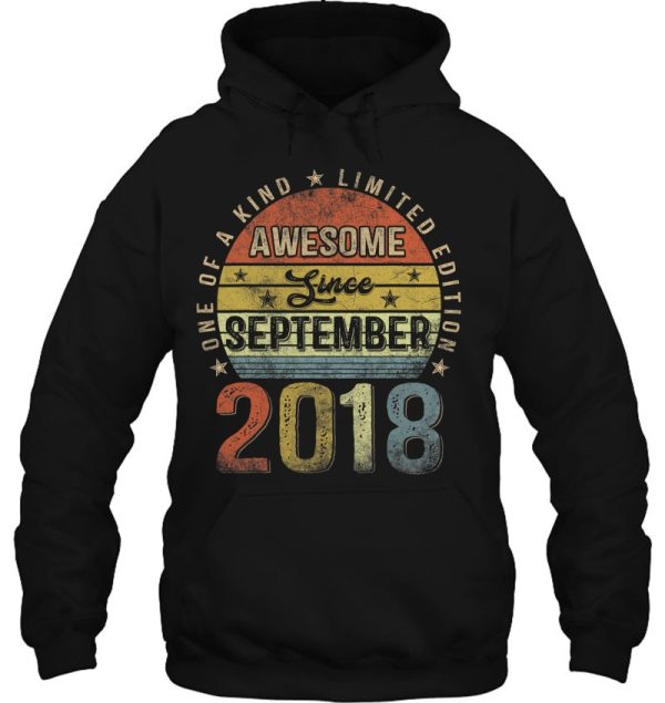 5 Years Old Gifts Awesome Since September 2018 5Th Birthday