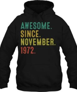 50 Years Old Awesome Since November 1972 50Th Birthday Gifts 2 50 Years Old Awesome Since November 1972 50Th Birthday Gifts 3