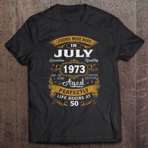 50 Yrs Old 50Th Birthday Gift�Legends�Born�In�July 1973 Vintage