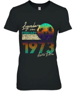 50Th Birthday 50 Legendr February 1973 Vintage 2