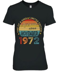 50Th Birthday Gifts Awesome Since November 1972 50 Years Old 1 50Th Birthday Gifts Awesome Since November 1972 50 Years Old 2