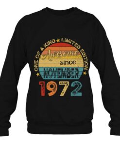 50Th Birthday Gifts Awesome Since November 1972 50 Years Old 3 50Th Birthday Gifts Awesome Since November 1972 50 Years Old 4