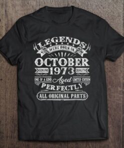 50Th Birthday Gifts Legends Were Born In October 1973 Birthday 1