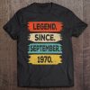 53 Years Old Gift Legend Since September 1970 53Rd Birthday