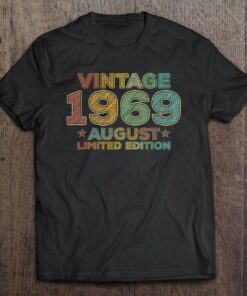 53Rd Birthday Gift Vintage August 1969 Fifty Three Years Old 1