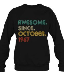 55 Years Old Awesome Since October 1967 Gifts 55Th Birthday 3 55 Years Old Awesome Since October 1967 Gifts 55Th Birthday 4