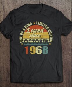 55 Years Old Gifts Legend Since October 1968 55Th Birthday 1
