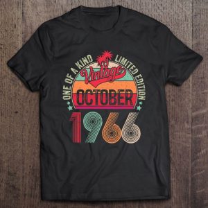 56 Years Old Gifts 56Th Birthday Vintage October 1966 Birthday Gift