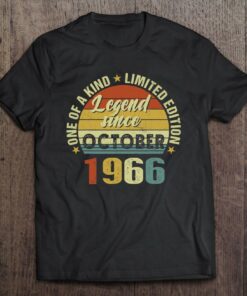 56 Years Old Gifts Legend Since October 1966 56Th Birthday 1