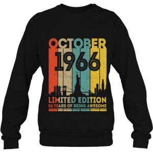 56 Years Old Gifts Vintage October 1966 56Th Birthday 4