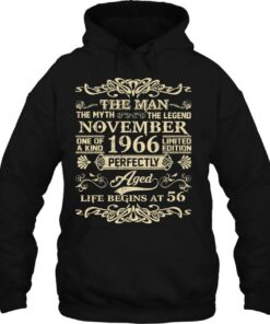 56Th Birthday The Man Myth Legend November 1966 Birthday 3