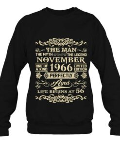 56Th Birthday The Man Myth Legend November 1966 Birthday 4