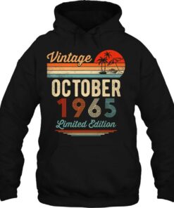 57 Years Old 57Th Birthday Vintage October 1965 Men Women 3