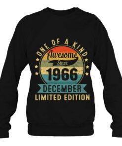 57Th Birthday Vintage December 1966 57 Years Old Men Women 4