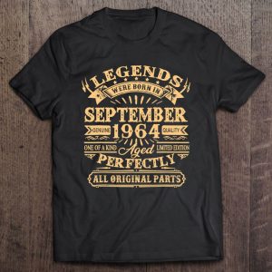 58 Years Old Gifts�Legends Were Born In September 1964 Birthday