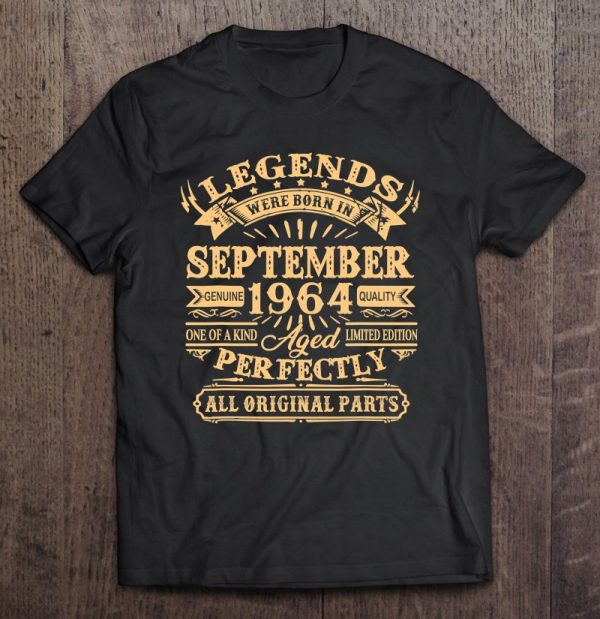 58 Years Old Gifts�Legends Were Born In September 1964 Birthday