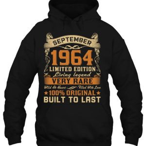 58Th Birthday Gift 58 Years Old Retro Vintage September 1964 Gift 3