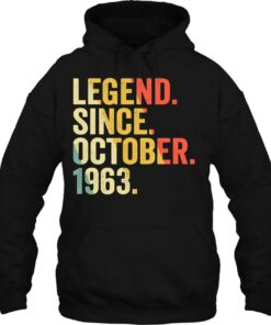 59 Years Old Gifts 59Th Birthday Legend Since October 1963 Birthday 3