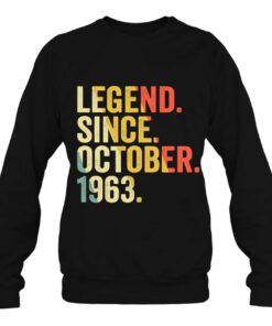 59 Years Old Gifts 59Th Birthday Legend Since October 1963 Birthday 4