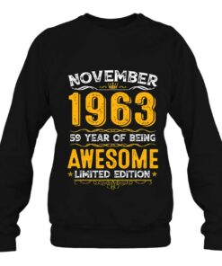 59 Years Old Gifts Vintage November 1963 59Th Birthday Gifts 3
