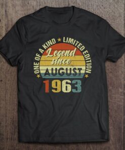 60 Years Old Gifts Legend Since August 1963Th Birthday 1