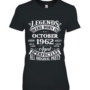 60Th Birthday Gift Legends Born In October 1962 60 Yrs Old