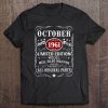 61 Years Old Gifts Decoration October 1961 61St Birthday