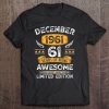 61 Years Old Gifts Vintage December 1961 61St Birthday