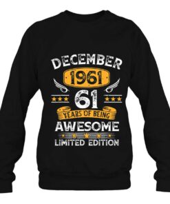 61 Years Old Gifts Vintage December 1961 61St Birthday 4