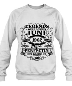61St Birthday Tee For Legends Born June 1962 61 Years Old 4