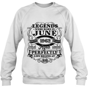 61St Birthday Tee For Legends Born June 1962 61 Years Old 4