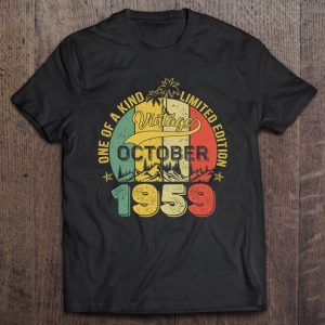 63 Years Old Gifts 63Rd Birthday Vintage October 1959 Limited Edition