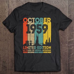 63 Years Old Gifts Vintage October 1959 63Rd Birthday 1