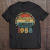 65 Years Old Awesome Since January 1958 65Th Birthday Gift