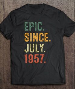 65 Yrs Old 65Th Birthday Decorations Epic Since July 1957 Birthday 1