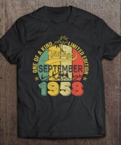 65Th Birthday Awesome Since September 1958 65 Years Old Gift 1