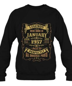 66Th Birthday Legends Were Born In January 1957 Vintage 3 66Th Birthday Legends Were Born In January 1957 Vintage 4