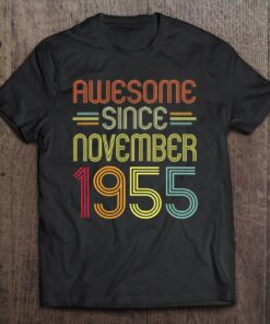 67Th Birthday Gifts Awesome Since November 1955 67 Years Old 1