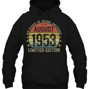 69 Years Old Gifts August 1953 Limited Edition 69Th Birthday 3