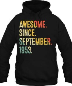 70 Years Old Gift Awesome Since September 1953 70Th Birthday 2 70 Years Old Gift Awesome Since September 1953 70Th Birthday 3