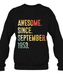 70 Years Old Gift Awesome Since September 1953 70Th Birthday 3 70 Years Old Gift Awesome Since September 1953 70Th Birthday 4