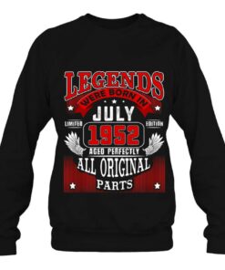 70Th Birthday Gift For Legends Born July 1952 70 Years Old 4