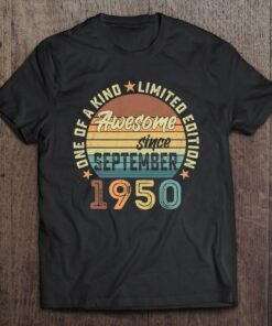 72 Years Old Gifts September 1950 Made In 1950 72Nd Birthday 1