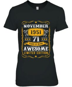72 Years Old Gifts Vintage November 1951 72Nd Birthday 2