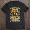 73 Years Old Gifts Vintage December 1949 73Rd Birthday