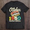 73Rd Birthday October 1950 Vintage Cassette Limited Edition
