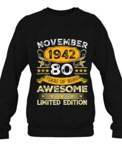 80 Years Old Awesome Since November 1942 80Th Birthday Gift 3 80 Years Old Awesome Since November 1942 80Th Birthday Gift 4